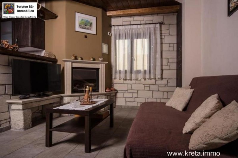 Listaros Süd Kreta, Listaros traditionelles renov. Dorfhaus mit Meerblick Haus kaufen